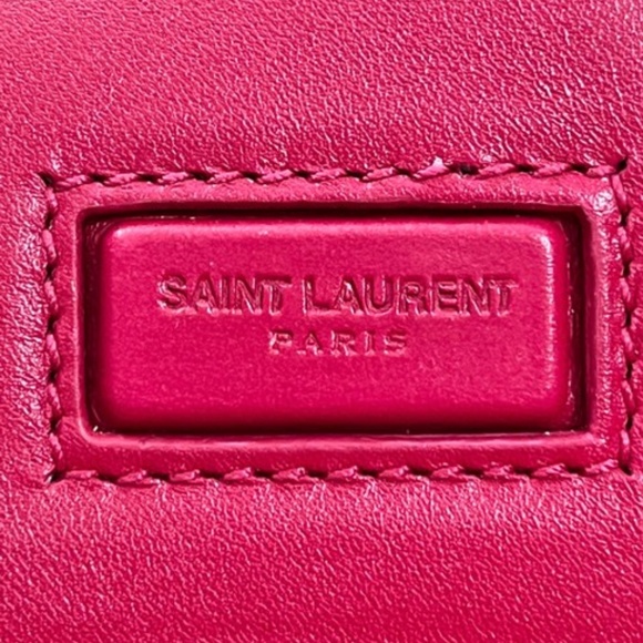 New Authentic Saint Laurent  logo-stamp leather duffle bag - Picture 11 of 13